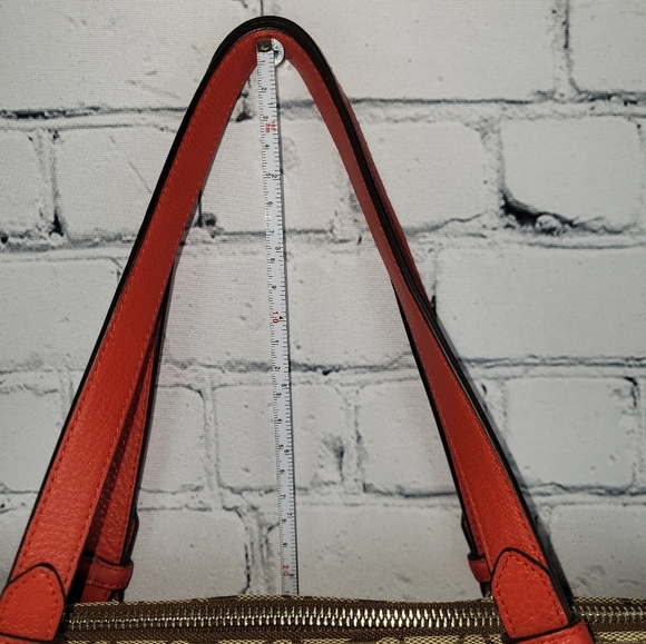 Coach Signature Kathryn Triple Zip Satchel - Picture 14 of 16